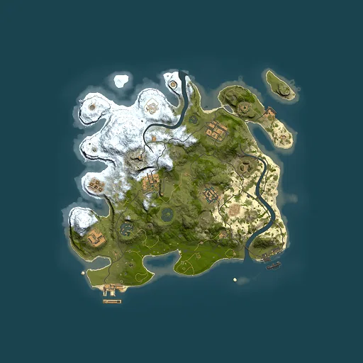 Rust map seed 1507092349, 3000x3000m top-down preview