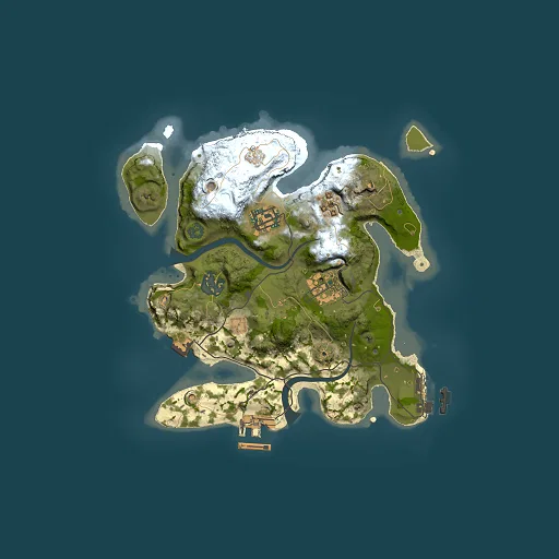 Rust map seed 1630986534, 2500x2500m top-down preview