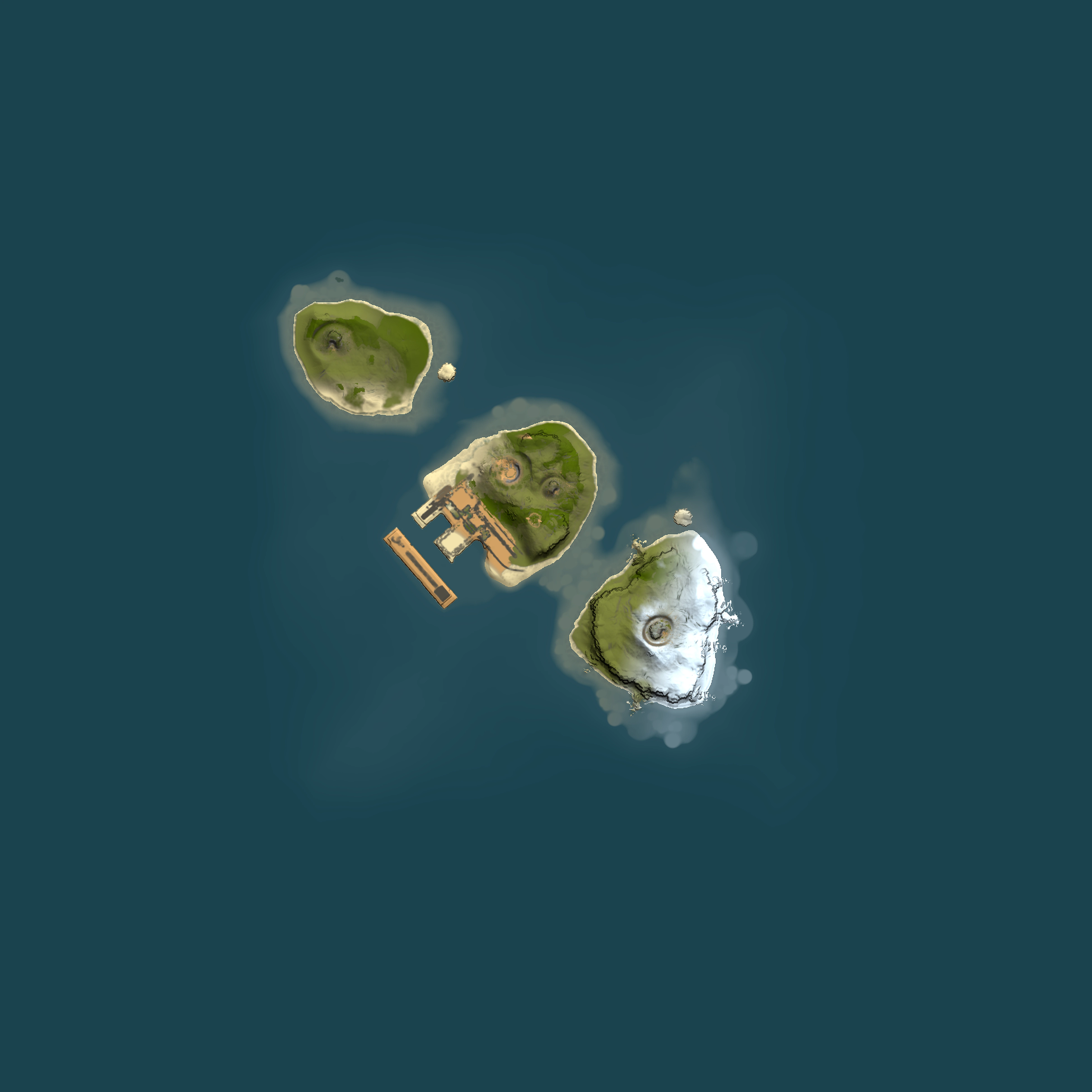 Full top-down render of Rust map seed 1175031490, 1500x1500m