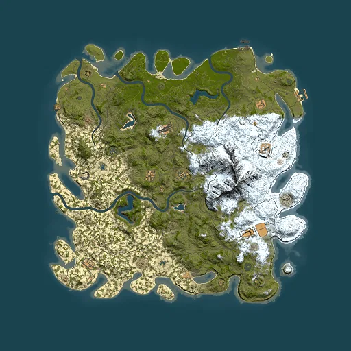 Rust map seed 467788507, 5500x5500m top-down preview