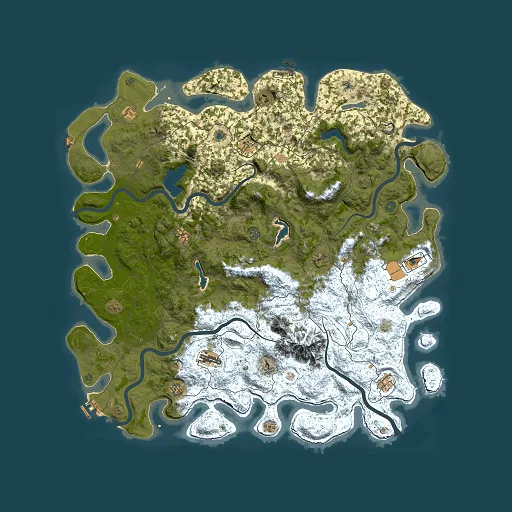 Rust map seed 2110330644, 5500x5500m top-down preview