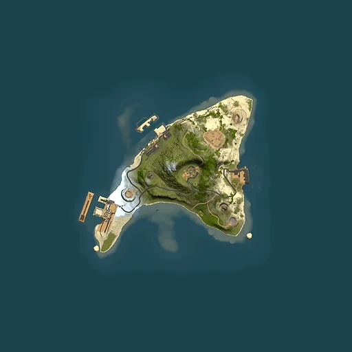 Rust map seed 795072261, 1500x1500m top-down preview