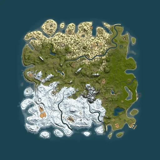 Rust map seed 98700533, 5500x5500m top-down preview