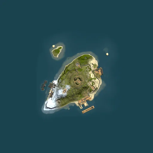 Rust map seed 890848206, 1500x1500m top-down preview