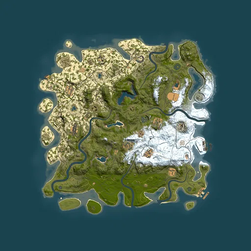 Rust map seed 1851720079, 4500x4500m top-down preview