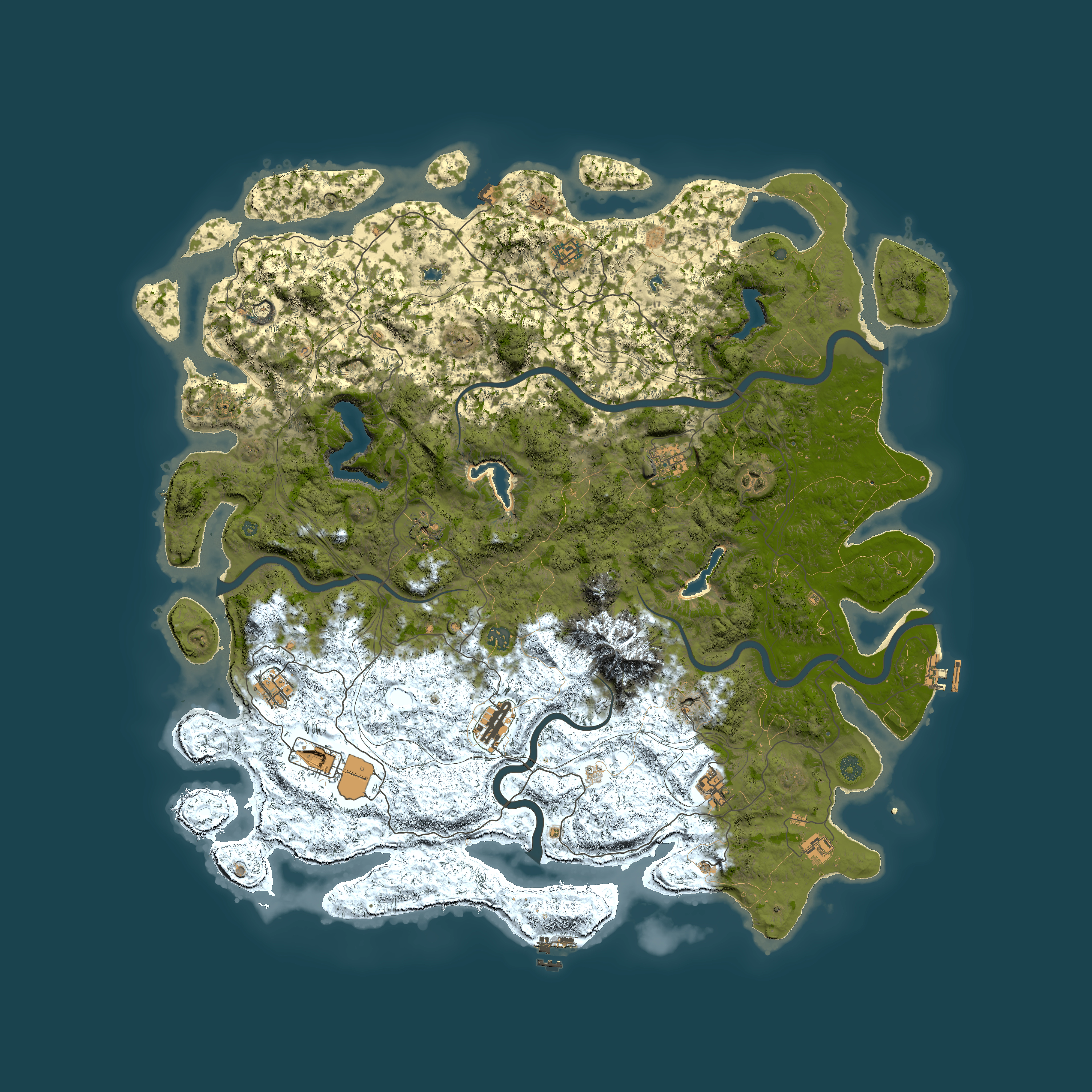 Full top-down render of Rust map seed 1923996527, 5500x5500m