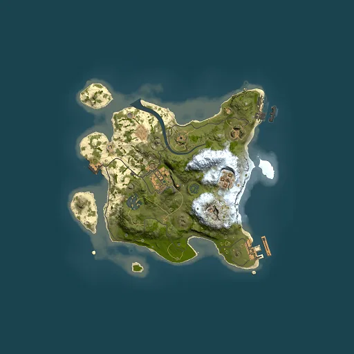 Rust map seed 1257944961, 2500x2500m top-down preview