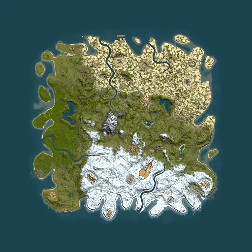 Rust map seed 388295698, 5500x5500m top-down preview