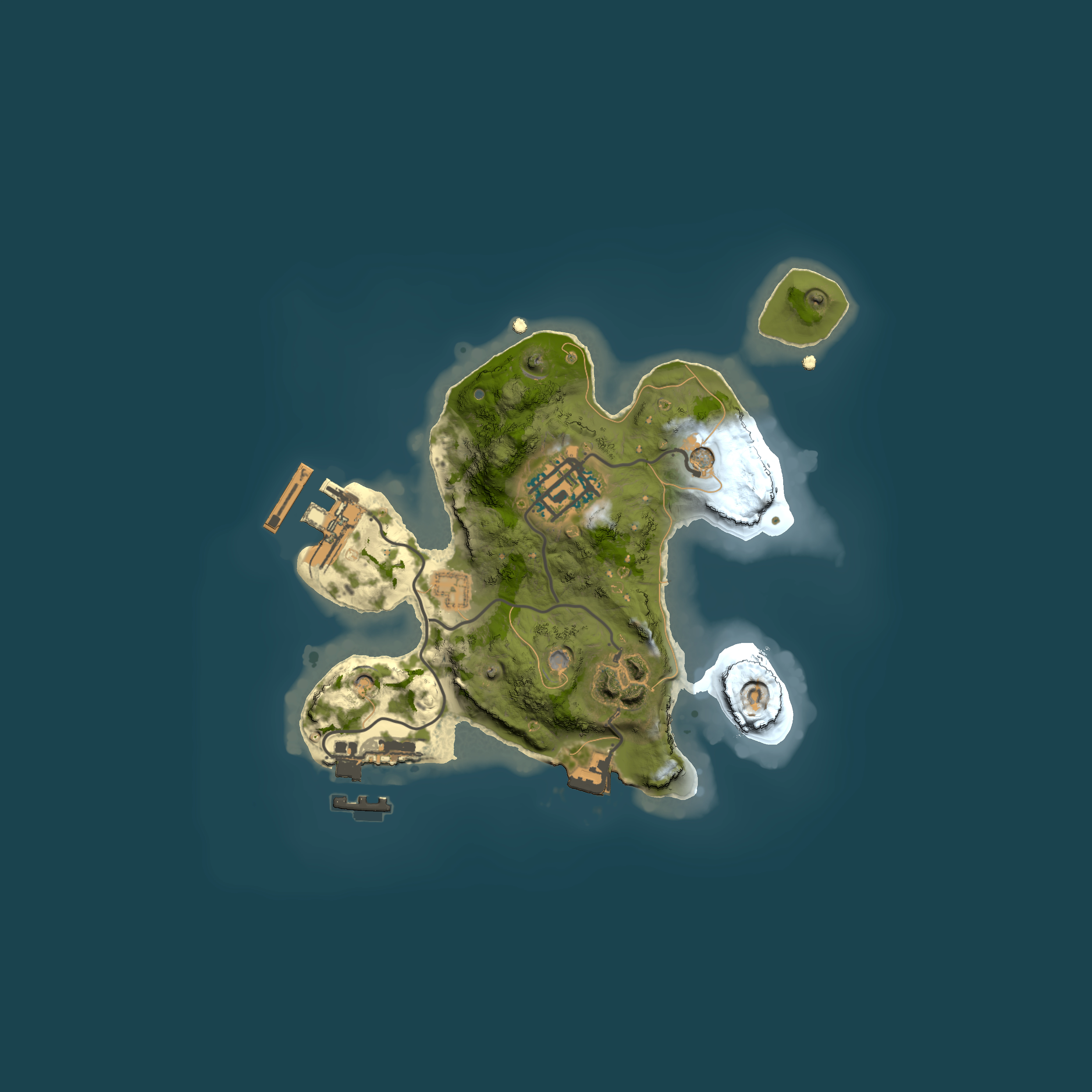 Full top-down render of Rust map seed 544186524, 2000x2000m