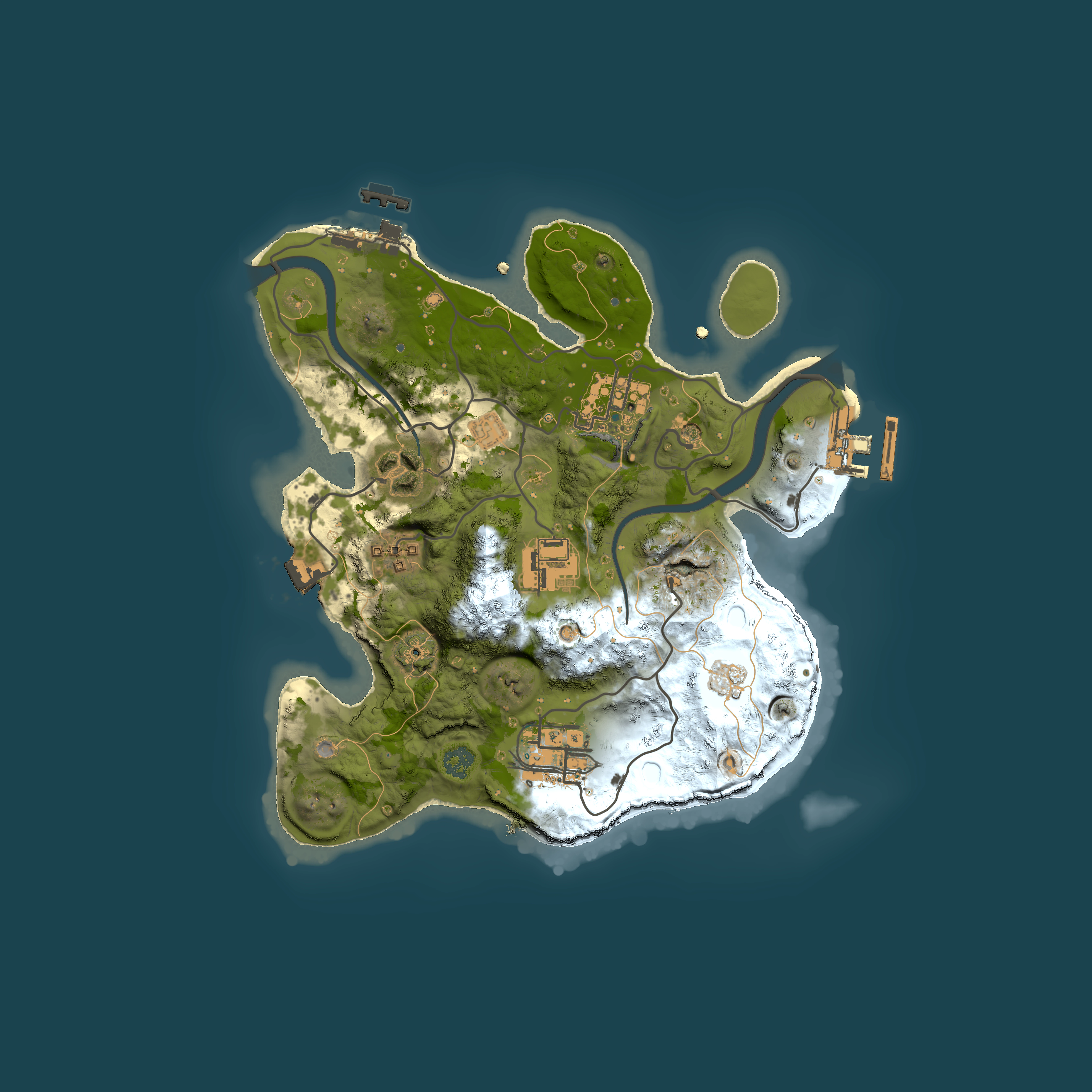 Full top-down render of Rust map seed 417751685, 2500x2500m