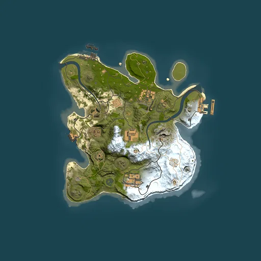 Rust map seed 417751685, 2500x2500m top-down preview