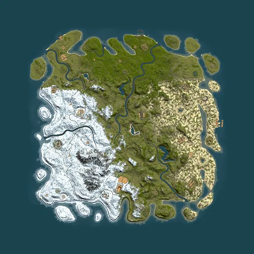 Rust map seed 564888572, 6000x6000m top-down preview