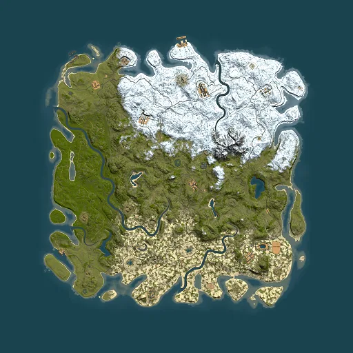 Rust map seed 1797563147, 6000x6000m top-down preview