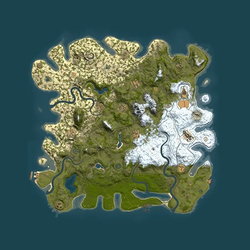 Rust map seed 1611280378, 5000x5000m top-down preview