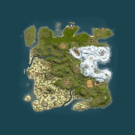 Rust map seed 782150703, 3500x3500m top-down preview