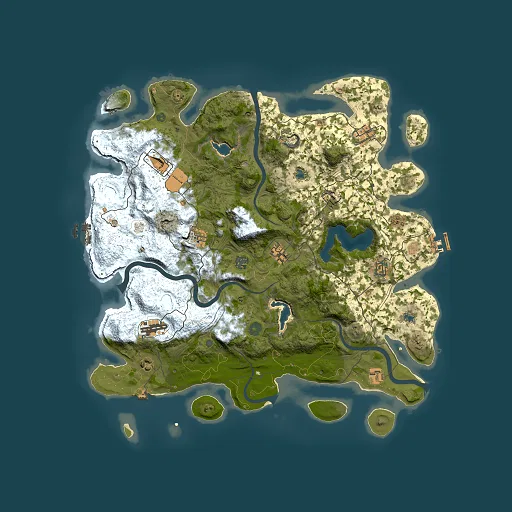 Rust map seed 1894897382, 4500x4500m top-down preview