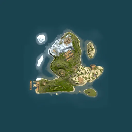 Rust map seed 543088116, 2000x2000m top-down preview
