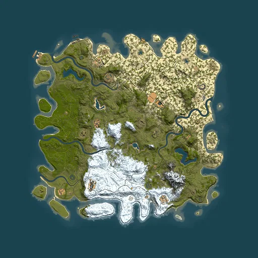 Rust map seed 1504974004, 5500x5500m top-down preview