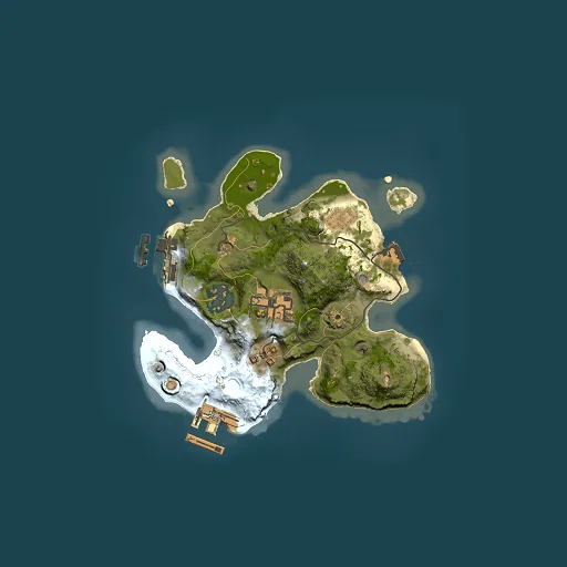 Rust map seed 1358574422, 2000x2000m top-down preview