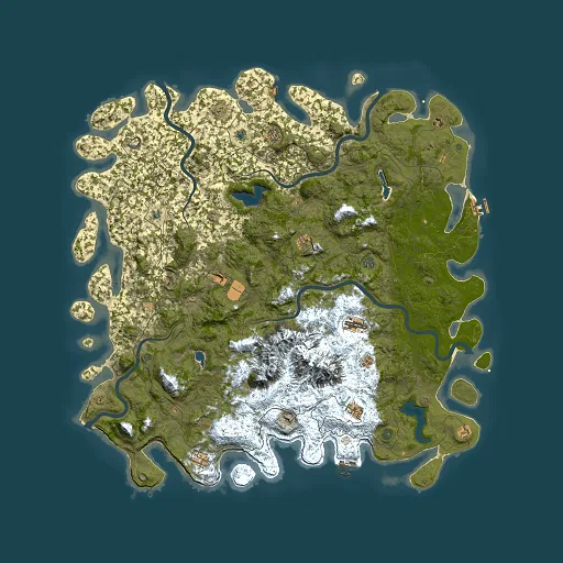 Rust map seed 2017429077, 6000x6000m top-down preview