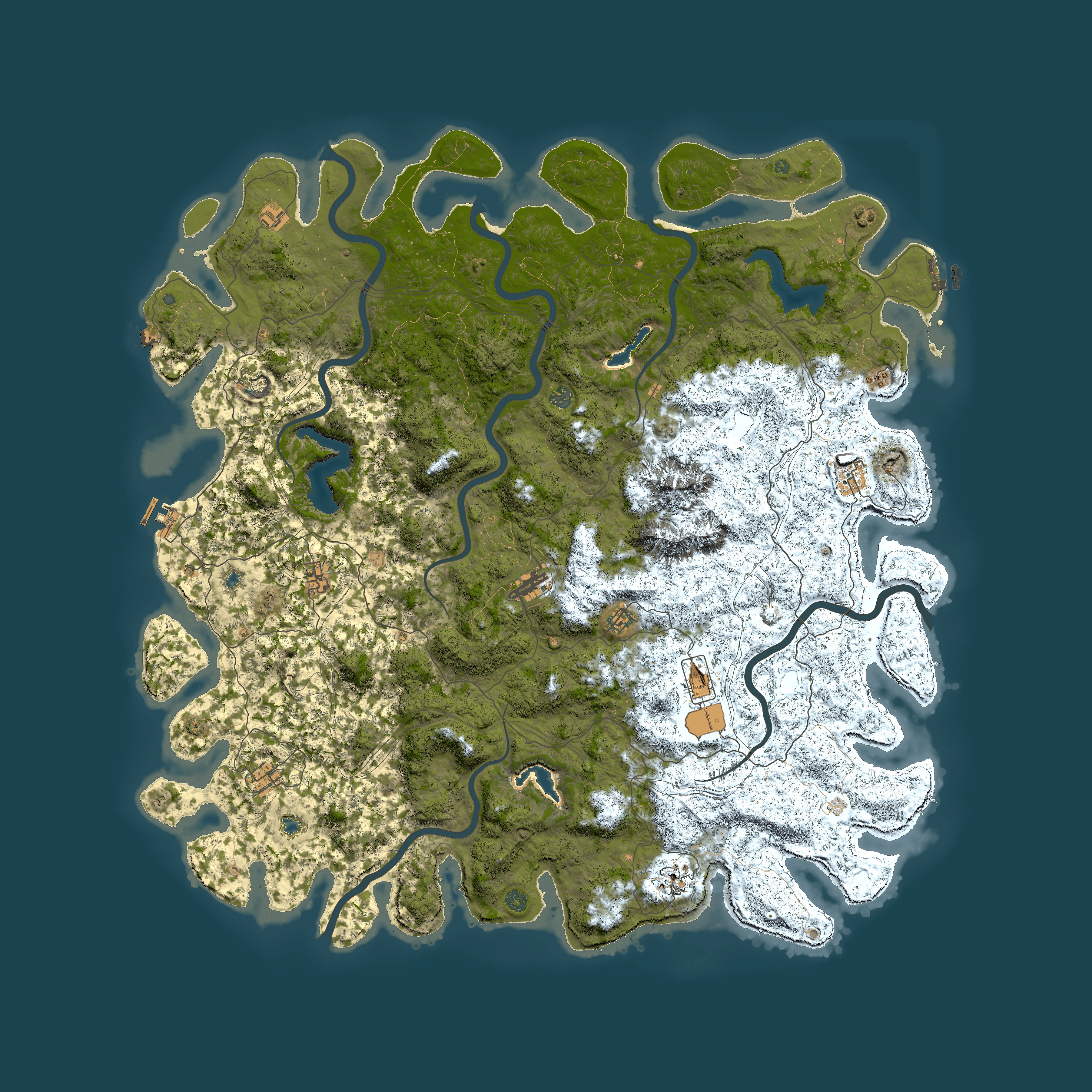 Full top-down render of Rust map seed 514371923, 6000x6000m