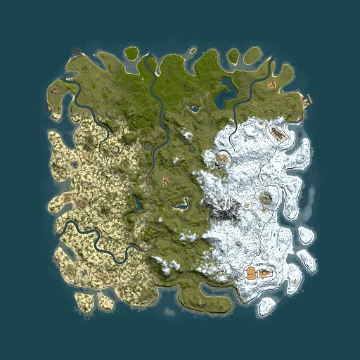 Rust map seed 1572662412, 6000x6000m top-down preview