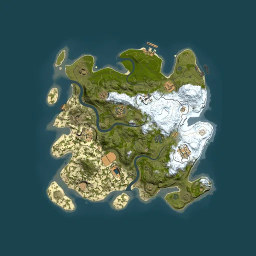 Rust map seed 328744194, 3500x3500m top-down preview