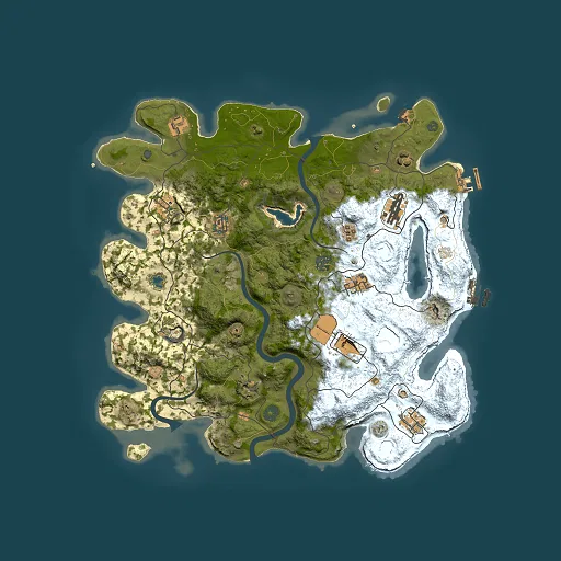 Rust map seed 2144158114, 4000x4000m top-down preview