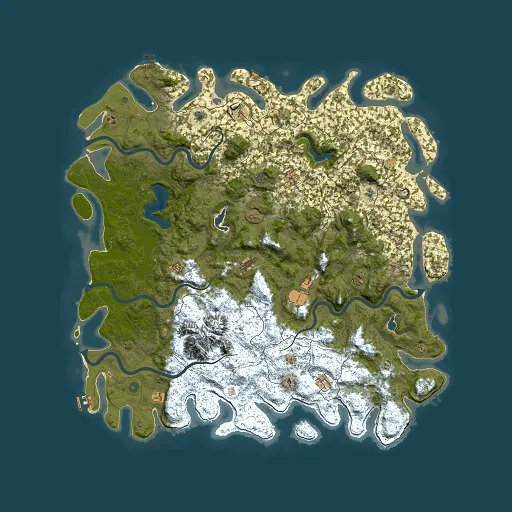 Rust map seed 1608382565, 6000x6000m top-down preview