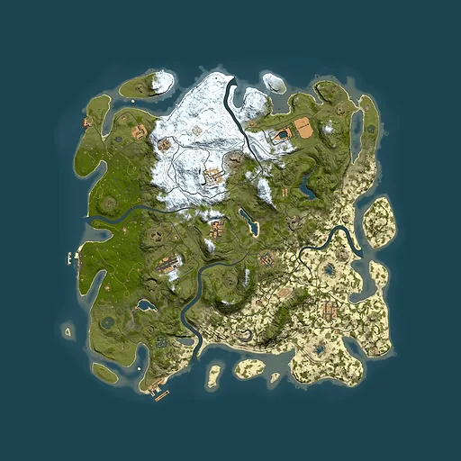 Rust map seed 1859077599, 4500x4500m top-down preview