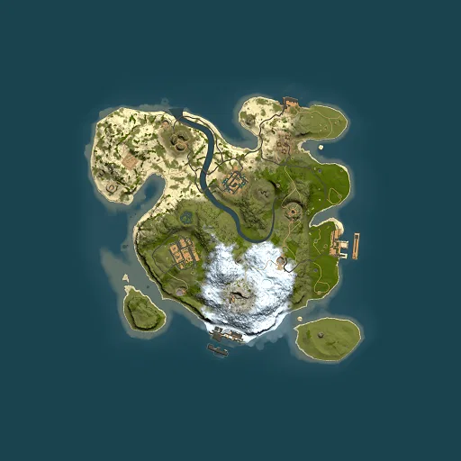 Rust map seed 962084528, 2500x2500m top-down preview