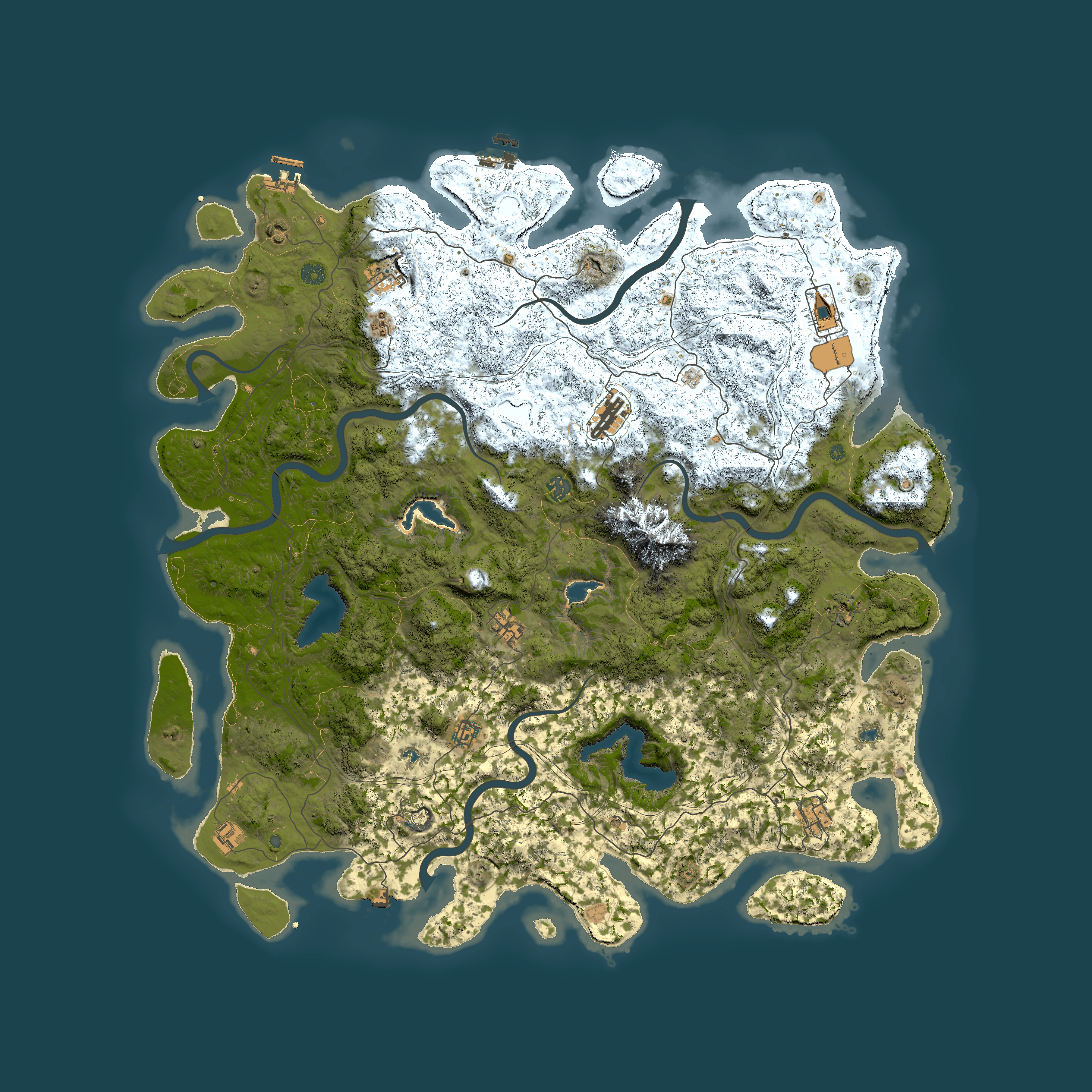 Full top-down render of Rust map seed 744600536, 5500x5500m