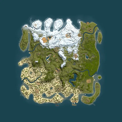 Rust map seed 678572123, 4500x4500m top-down preview