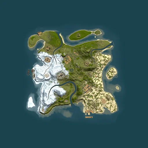 Rust map seed 39549315, 3000x3000m top-down preview