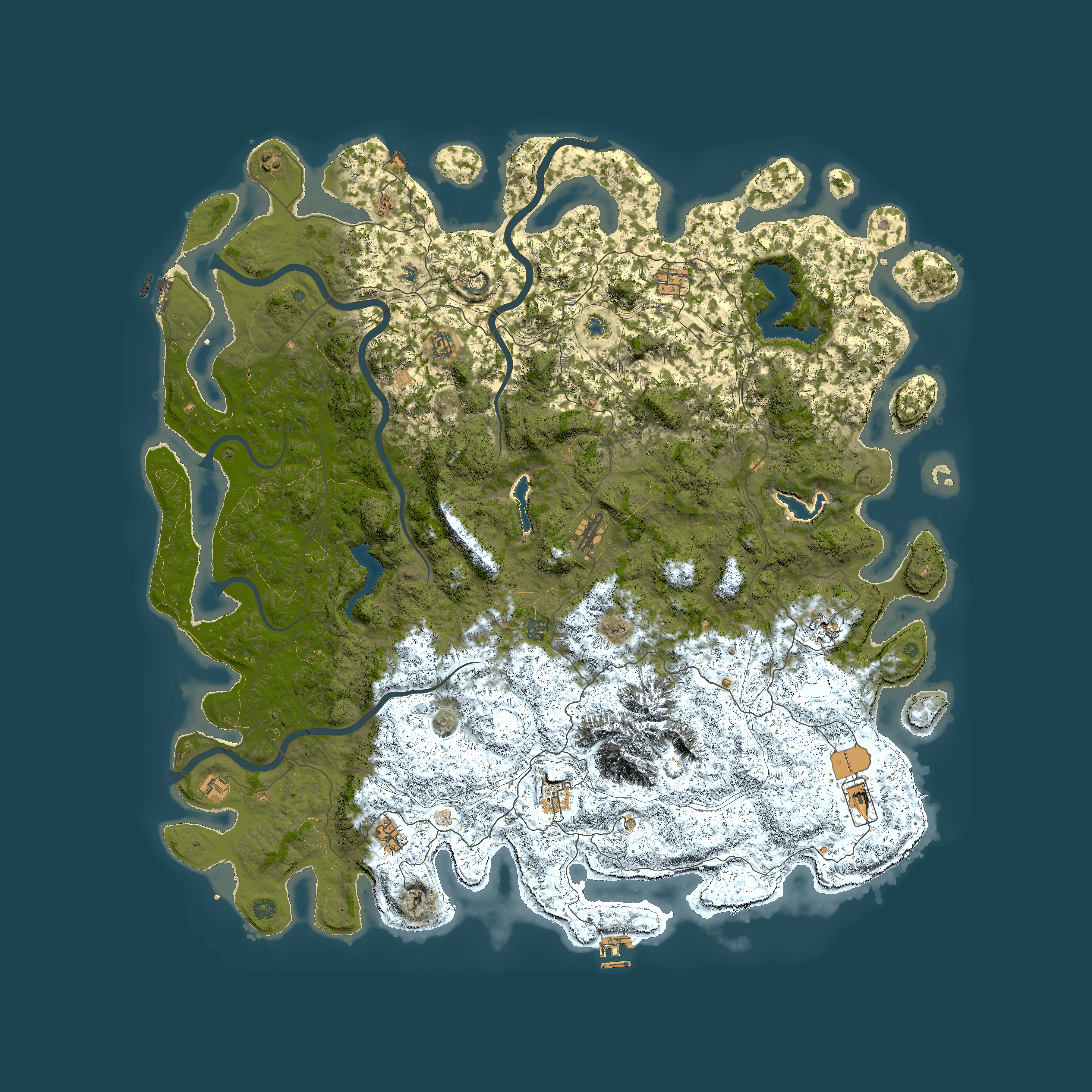 Full top-down render of Rust map seed 2013603184, 6000x6000m