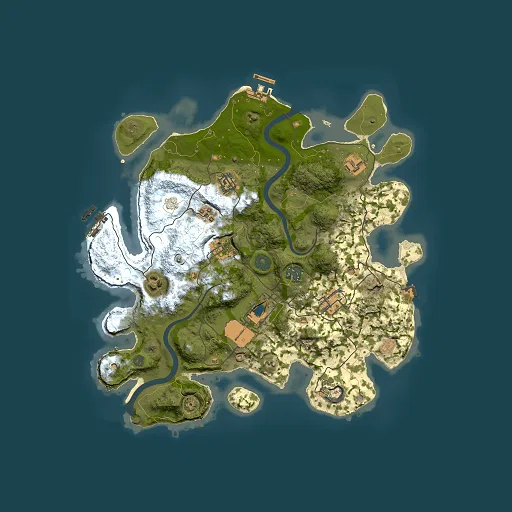 Rust map seed 1748202544, 3500x3500m top-down preview