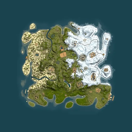 Rust map seed 633752105, 4000x4000m top-down preview