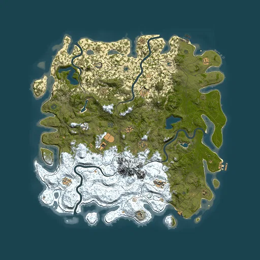 Rust map seed 1308893129, 5500x5500m top-down preview