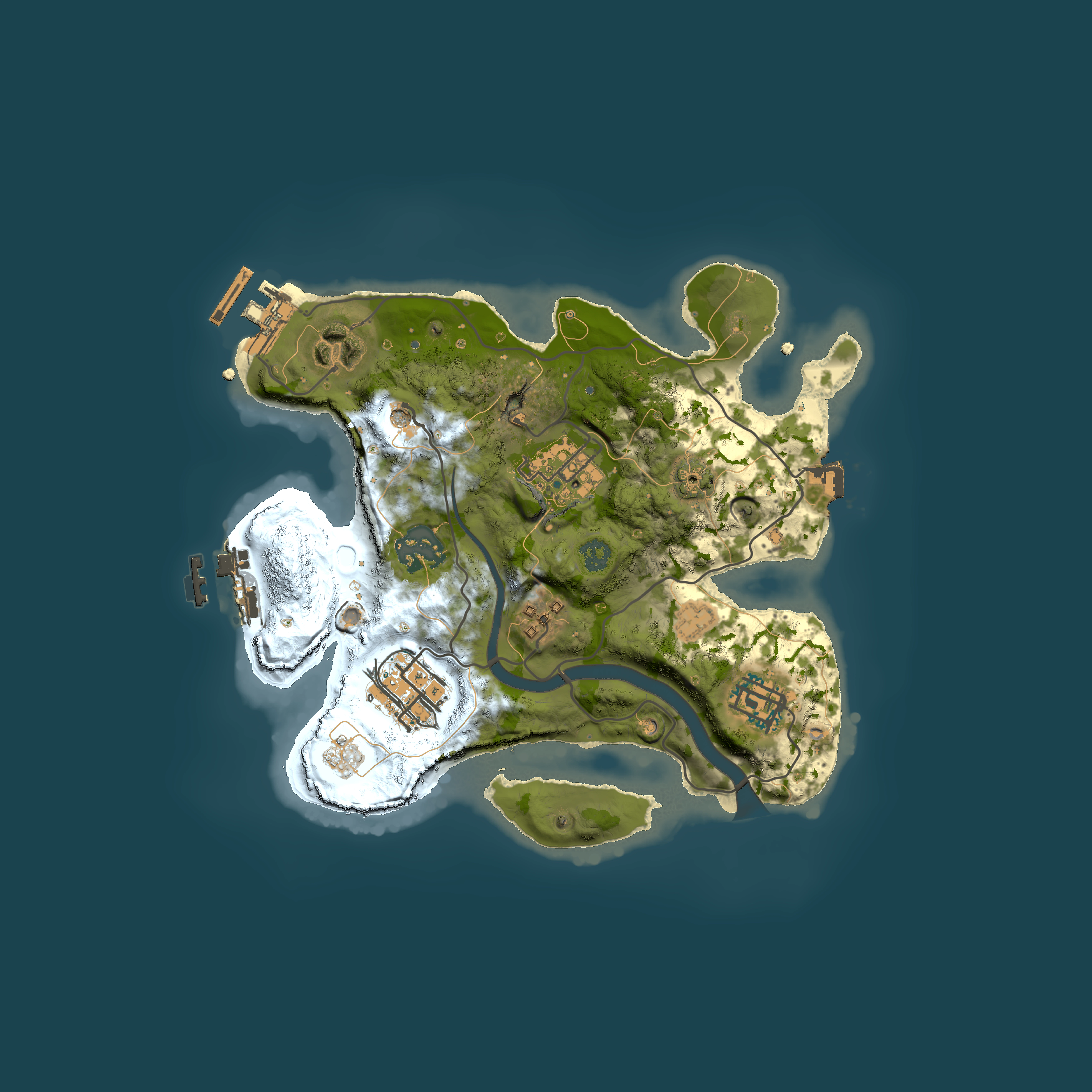 Full top-down render of Rust map seed 1751749868, 2500x2500m