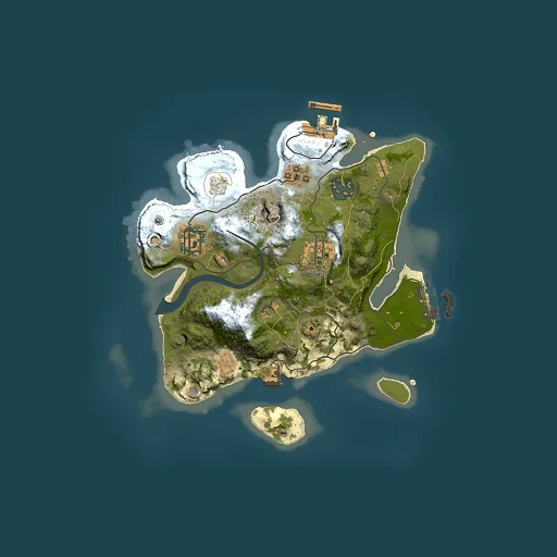 Rust map seed 1144538778, 2500x2500m top-down preview