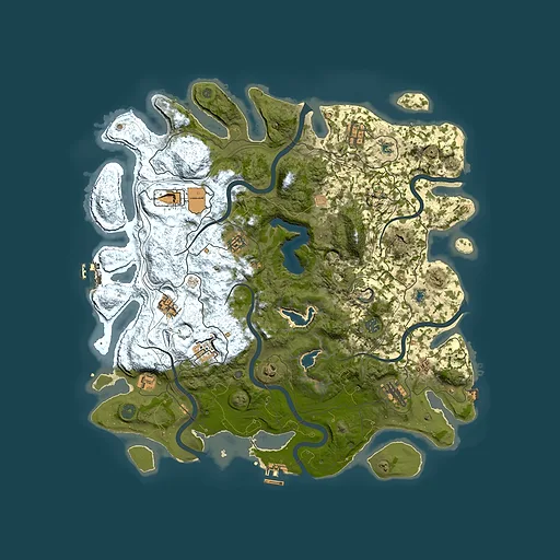 Rust map seed 1089129552, 4500x4500m top-down preview
