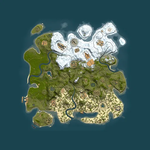 Rust map seed 1718798830, 4000x4000m top-down preview
