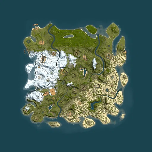 Rust map seed 759029354, 4500x4500m top-down preview