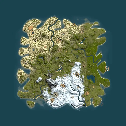Rust map seed 1668735048, 5000x5000m top-down preview
