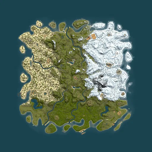 Rust map seed 1566451723, 6000x6000m top-down preview
