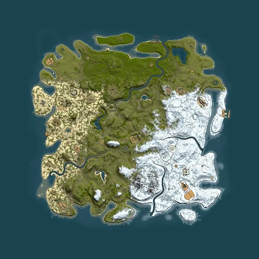 Rust map seed 1899930275, 5500x5500m top-down preview