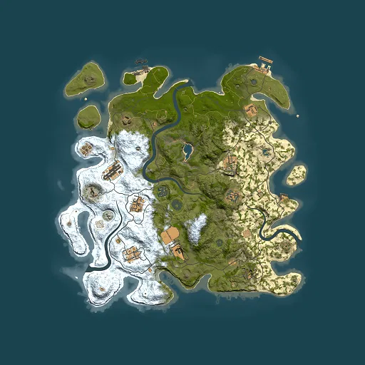 Rust map seed 803406576, 4000x4000m top-down preview