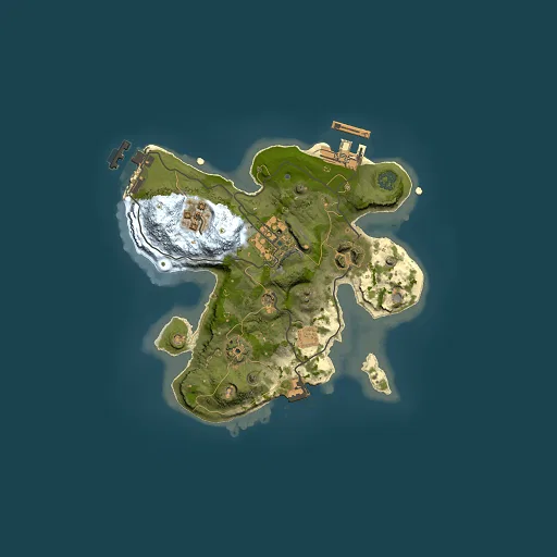 Rust map seed 1045317675, 2000x2000m top-down preview