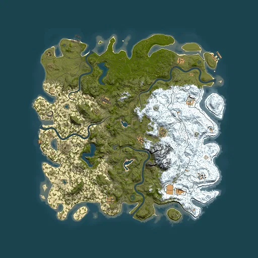 Rust map seed 1987270027, 5500x5500m top-down preview