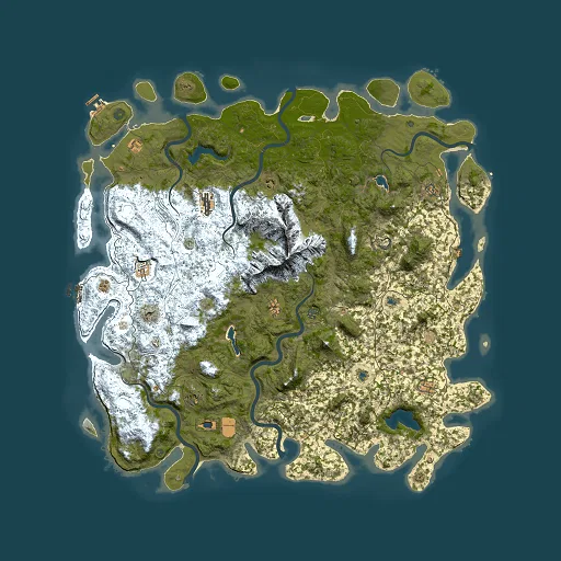 Rust map seed 1862912829, 6000x6000m top-down preview